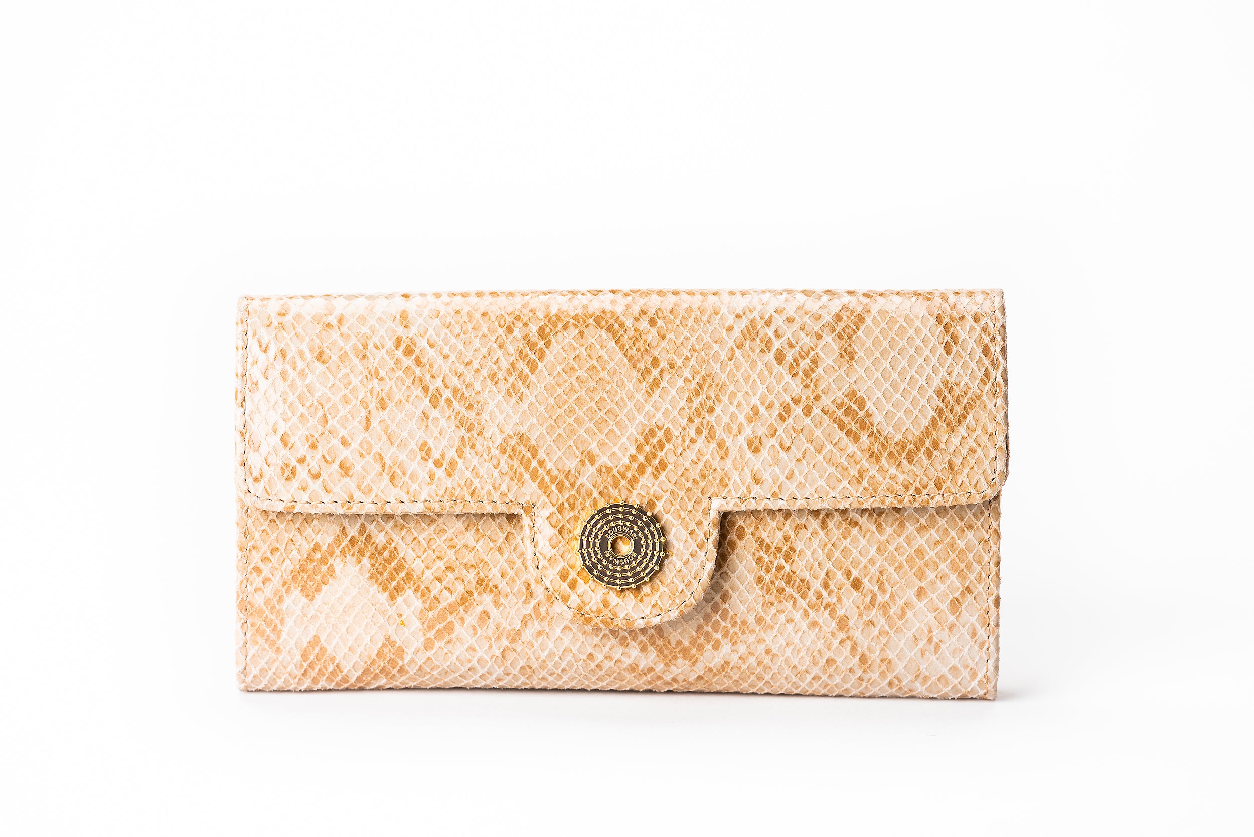 The Sultan Wallet - Printed Beige