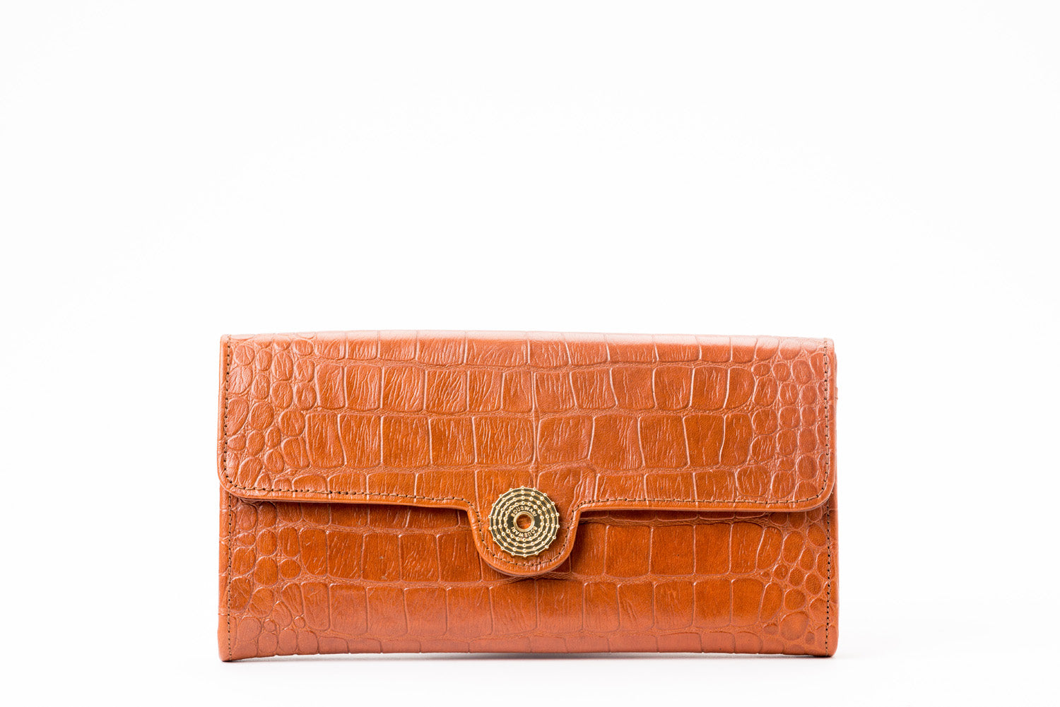 The Sultan Wallet - Camel Embossed