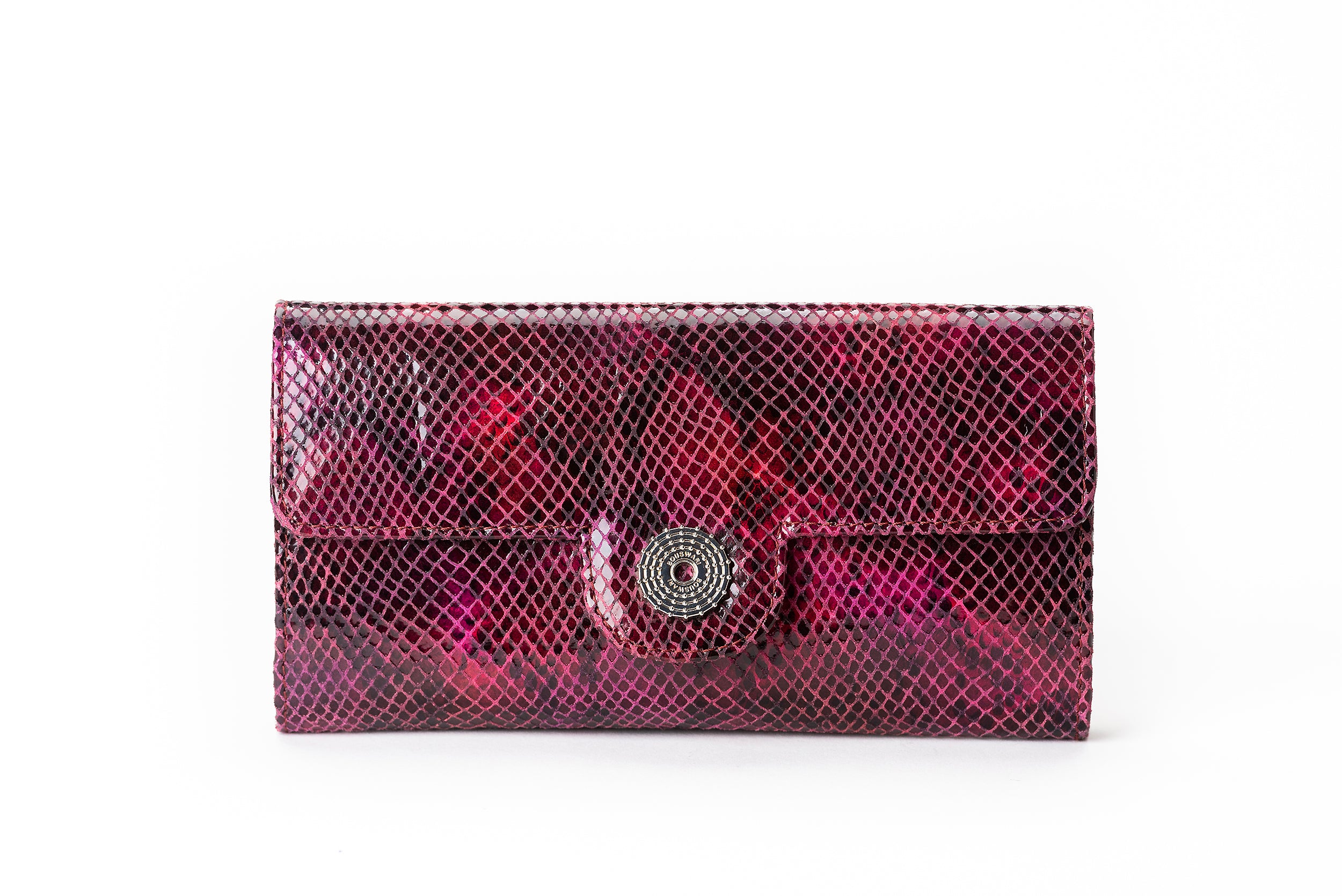 The Sultan Wallet - Printed Mauve