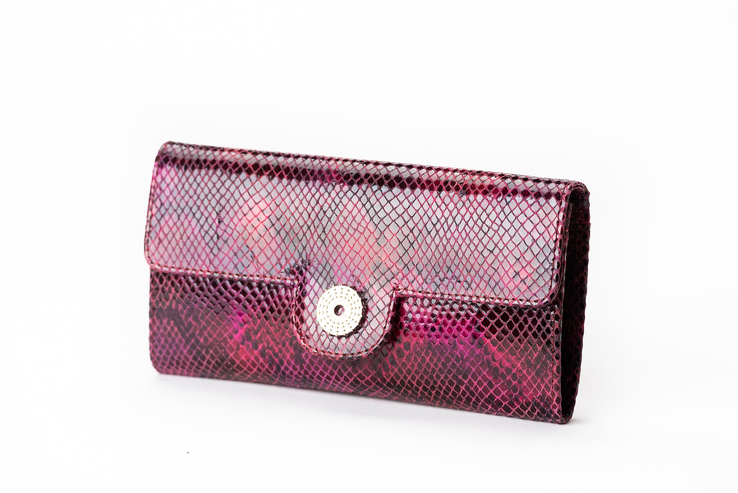 The Sultan Wallet - Printed Mauve
