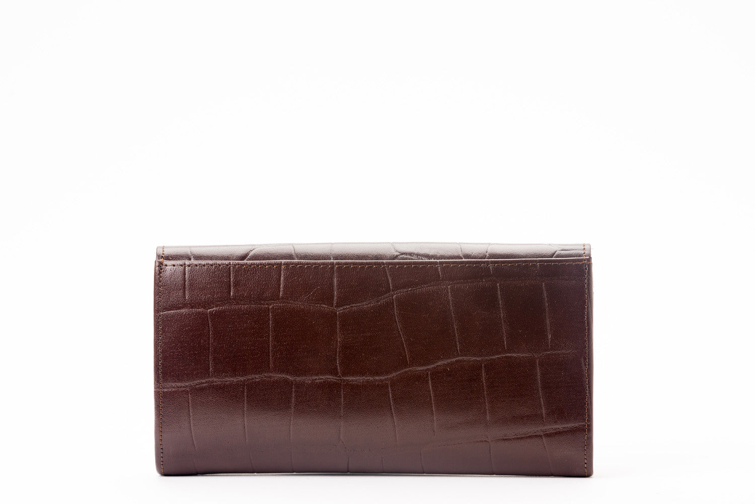 The Sultan Wallet - Brown Embossed