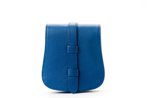 Nafa Belt Bag - Blue Embossed