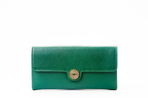 The Sultan Wallet - Printed Green